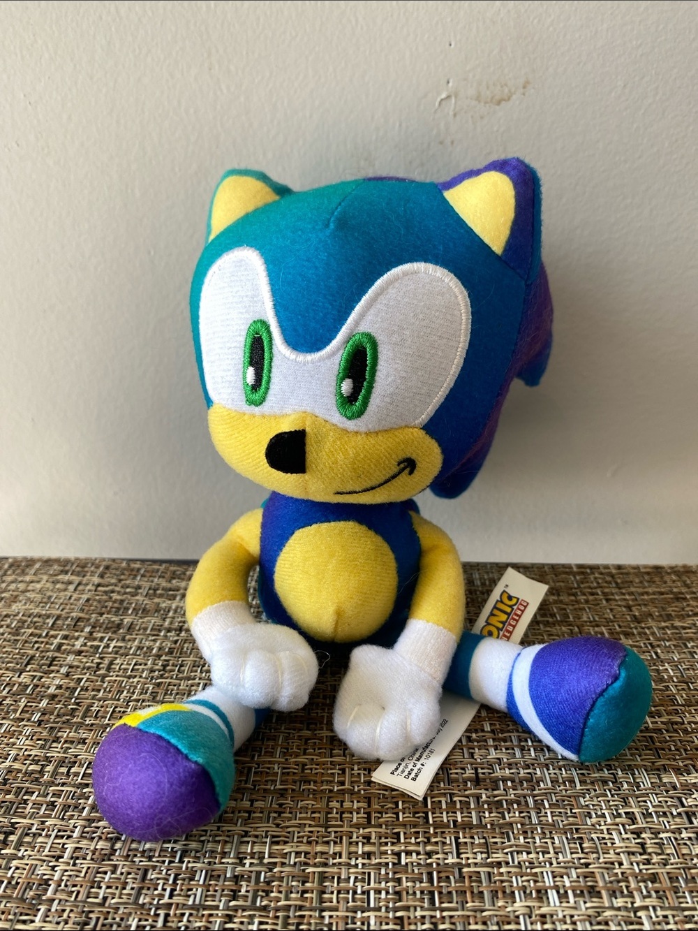 Sonic the Hedgehog Small Stuffed Animal Toy Factory Gamer Fan Collectible